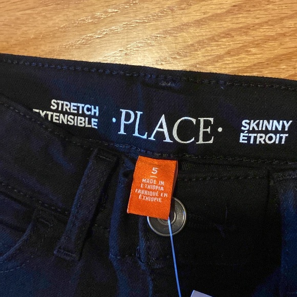 Children’s Place Size 5 Unisex Kids Skinny Jeans Lot - Picture 7 of 12